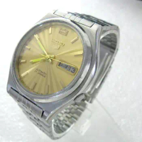 “Solar radiation”Middle East No.5 vintage automatic men's watch （Arabic+English）sapphire seiko 7009
