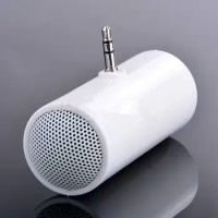 3.5mm Portable Mini Cylindrical Small Speaker Colorful jack Mobile Phone Speaker For Iphone Samsung Huawei Phones Ipad Tablet