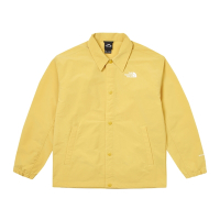 The North Face M TNF EASY WIND COACHES JACKET 男防風外套-黃-NF0A83T5QOA