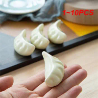 Cute Dumpling Shape Ceramic Chopsticks Holder Stand Chopstick Rack Pillow Japanese Style Kitchen Tableware Tools