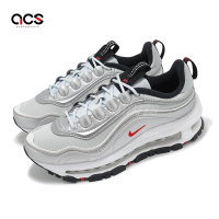 Nike 休閒鞋 Wmns Air Max 97 Futura 女鞋 銀 紅 氣墊 經典 HF0717-001