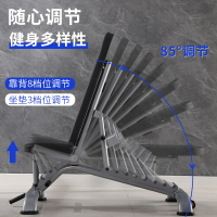 啞鈴凳家用多功能健身器材可折疊仰臥板健身椅臥推男女士通用商用