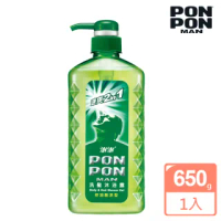 【澎澎MAN】速爽2in1 洗髮沐浴露-控油酷涼型-650g