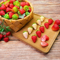 仿真草莓模型假水果塑料道具玩具裝飾擺設小蛋糕diy水果店迷你