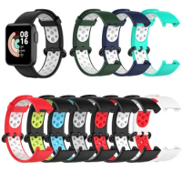 Replacement Sport Strap For XiaoMi Mi Watch Lite Strap Silicone Breathable Watchbands For Mi Watch Lite Watch Strap Bracelet
