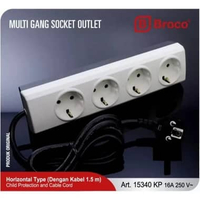 Terminal broco 4 lubang NCP