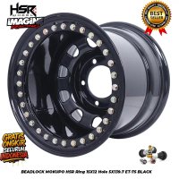 velg hsr type beadlock R15 pcd 5x139,7 cocok untuk mobil grand escudo katana vitara Jimny lebar 8 10