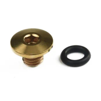 Maximize Performance High Quality Steel Screw &amp; O Ring for Shimano XT SLX Zee Deore &amp; LX Bike Bicycle Oil Filling Hole