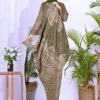 Stelan rok miring batik doby viscose premium