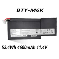 BTY-M6K 52.4Wh 4600mAh 11.4V Battery For MSI MS-17B4 MS-16K3 GS63VR 7RG Stealth Pro GF63 8RD 8RC-034CZ 8RC-005CN
