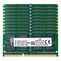 50 pieces RAM SODIMM DDR3L 8GB 4GB 1333 1066 1600 mhz SODIMM Memoria PC3L 12800S 10600s 8500s 1.35V for Laptop Notebook Memory