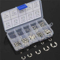 JARBLUE E-Clip External Retaining Ring Assortment Kit 120PCS JR20 Alat Serba Ukir Piring Dan Listrik