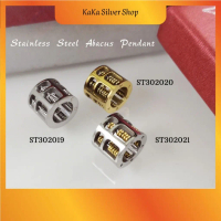 Original 316 Stainless Steel Abacus Pendant | Loket Sempoa Stainless Steel 316 | Ready Stock