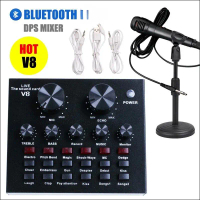 (hot sale) V8 / V8S / BM800 / F998 / R8 / DPS Live Sound Card Mixer Set | Bluetooth | 16 Sound Effec