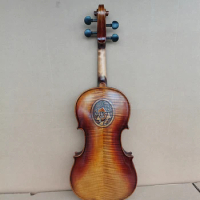 Beethoven Carving violin 4/4 Italian vintage oil varnish vionlin professional violino set musical instrument with Box bow