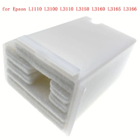 Span Pad Tangki Dakwat Sisa, 1X, untuk L1110 L3100 L3110 L3150 L3160 L3165 L3166