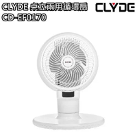 【CLYDE】桌立兩用循環扇 風扇 立扇 CD-EF0170 免運費
