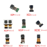 New Front Camera Flex With Back Rear Camera Module Flex Cable For Sony Xperia XZ XZ1 Compact XZ2 Premium XZ3