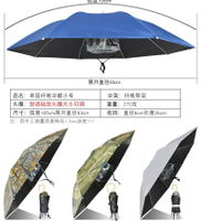釣魚傘帽頭戴式大號笠傘頭頂雨傘雙層折疊防嗮防雨遮陽帽傘戶外