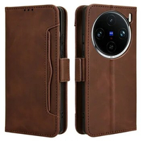 New Style Leather Case Portable Card Wallet Funda for Vivo X100 X90 Pro Plus X80 Lite X70 X60 X50 X 70 90 X 100 Pro Flip Cover S