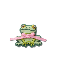 ตัวติดรองเท้า JIBBITZ  COQUETTE FROG
