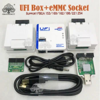 2022 New original UFI Box / Ufi socket Support FBGA 153/169/162/186/221/254 for EMMC Service Tool repair,resize,format,erase