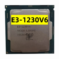 ใช้ Xeon E3-1230V6 CPU 3.50GHz 8M LGA1151 E3 1230 V6 Quad-Core เดสก์ท็อป E3-1230โปรเซสเซอร์จัดส่งฟรี E3 1230V6