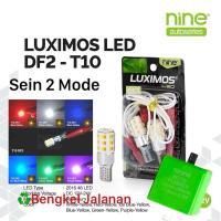 LAMPU LED T10 2 MODE SEIN +SENJA 54 LED NINE LUMINOS LED SEPAKET PLUS FLAShER