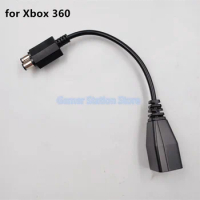 5pcs For Xbox 360 Fat To Xbox 360 Slim 2 Port Power Supply Converter AC Adapter Cable For XBOX 360 Accessories