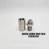 Knock Down Regulator Knok Don Angin Knock Down Drat M18 Full CNC Stainless Rapih Dan Presisi ke tabu