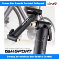 TaffSPORT DUUTI Pompa Angin Ban Sepeda Portable PP-05 - Hitam