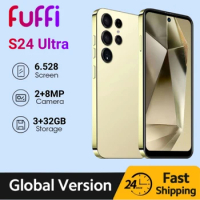 FUFFI S24 Ultra,Cell phone,6.528 inch,3GB RAM 32GB ROM,2+8MP Camera,Smartphone Android,Google play store,Dual SIM,Mobile phones