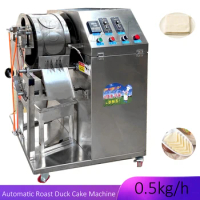Hot Sale Stainless Steel Pancake Tortilla Machine Dough Press Machine Roast Duck Cake Automatic Restaurant Tortilla Machine