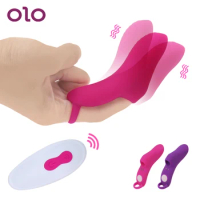 9 Frequency Finger Vibrator G Spot Massager Female Masturbator Sex Toys for Women Clitoris Stimulator Wireless Remote Control