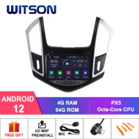 WITSON Android 12 CAR DVD GPS FOR Chevrolet Cruze 2014 Carplay Multimedia Stereo Auto Audio Navigation Vehicle Head Unit