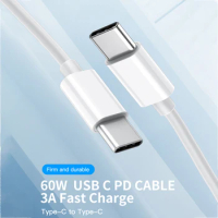 For Apple iPhone PD Charger USB Type-C to USB C Fast Charge Cable For iPhone 13 12 11 Pro Max XS XR Macbook Samsung Mobile Phone