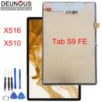 New Quality Tablet 10.9'' LCD For Samsung Galaxy Tab S9 FE X516 SM-X516B X510 Display Touch Screen Full Assembly
