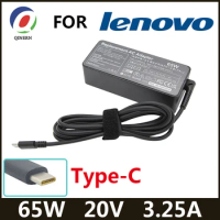 20V 3.25A 65W USB Type C Power Adapter Charger for Lenovo Thinkpad X1 carbon Yoga X270 X280 T580 P51s P52s E480 E470 s2 Laptop