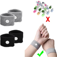 Anti Motion Sickness Wrist Guard, Medical Pregnancy Antiemetic Wristband, Suitable For Vehicles, Ships, And Airplanes