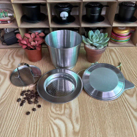 Phin Pha Cà Phê Inox Cao Cấp Size 14 Pha 200gr Bột Cafe - Phin Nhôm Màu