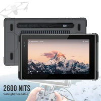 Hugerock X7 Drone Accessories 7'' FHD Rugged Tablet 2600 Nits UAV Drone Control Sunlight Readable Android 13 8GB RAM 128GB ROM