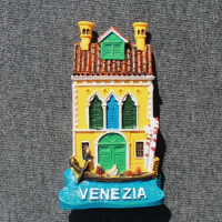 resin refrigerator sticker italy venezia