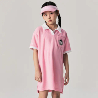 【MLB】KIDS 速乾連身裙 洋裝 童裝 Green Play系列 紐約洋基隊(7FOPE0243-50PKS)