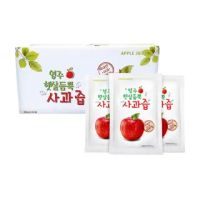 韓國原裝陽光蜜蘋果100%鮮榨蘋果汁(2盒60包)