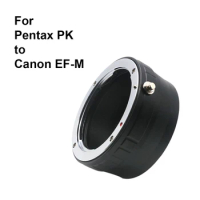 PK-EOS M For Pentax K PK Lens - Canon EOS M Mount Adapter Ring K-EOS M EF-M EFM for Canon M5 M6 M62 M6II M100 M200
