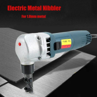380W Electric Metal Nibbler 1.8mm Metal Cutting Shear Machine Electric Sheet Steel Nibbler High Speed Rotor For Steel Aluminium