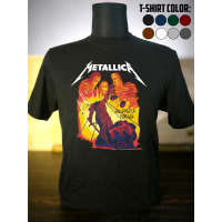 Oversize Shirt Band Metalica Premium - Metalica 005