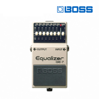 【BOSS】GE-7 Equalizer 等化器 EQ 效果器(原廠公司貨 商品保固有保障)