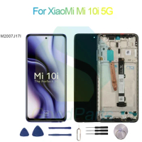 For XiaoMi Mi 10i 5G Screen Display Replacement 2400*1080 M2007J17I Mi 10i 5G LCD Touch Digitizer