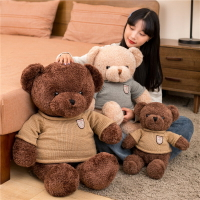 泰迪熊小熊公仔毛絨抱抱熊布娃娃女友抱枕生日禮物送女玩偶